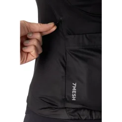 7mesh Atlas Shirt met Korte Mouwen Dames - Zwart