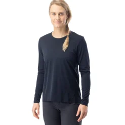 7mesh Atlas Shirt met Lange Mouwen Dames - Zwart