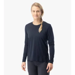 7mesh Atlas Shirt met Lange Mouwen Dames - Zwart