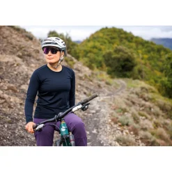 7mesh Atlas Shirt met Lange Mouwen Dames - Zwart
