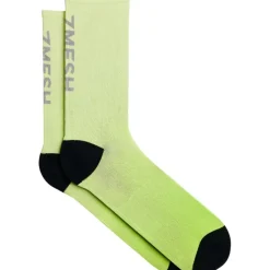 7mesh Fading Light 7,5" Sokken - Lime Sorbet