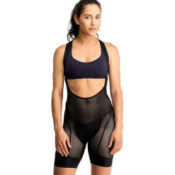 7mesh Foundation Fiets-Binnenshort met Bretels Dames - Zwart