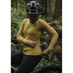 7mesh Gryphon Shirt met Lange Mouwen Dames - Honey