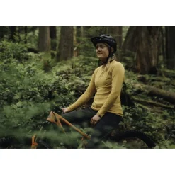 7mesh Gryphon Shirt met Lange Mouwen Dames - Honey