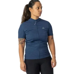 7mesh Horizon Shirt met Korte Mouwen Dames - Midnight Blue