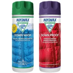 Nikwax Down Wash Direct Donswasmiddelen + Downproof Impregnatie  Set 2 x 300 ml