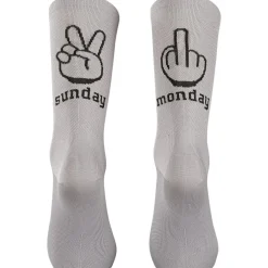 Northwave Sunday Monday Sokken - light grey/forest green 94