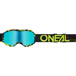 O'Neal B-10 Youth Bril Jongere - ATTACK V.24 black/neon yellow - radium blue