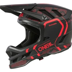 O'Neal Blade Polyacrylite Helm - STRIKE V.25 zwart/rood