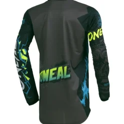 O'Neal Element Fietsshirt met Lange Mouwen Kinderen - VILLAIN V.19 gray