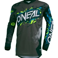 O'Neal Element Fietsshirt met Lange Mouwen Kinderen - VILLAIN V.19 gray