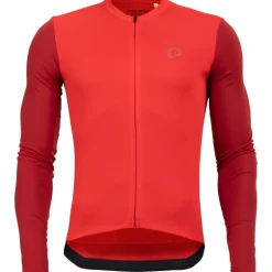PEARL iZUMi Attack Fietsshirt met lange mouwen Heren 11122403 - goji berry - AA7