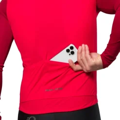 PEARL iZUMi Attack Fietsshirt met lange mouwen Heren 11122403 - goji berry - AA7