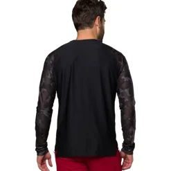 PEARL iZUMi Elevate Shirt met Lange Mouwen Heren 19122203 - black camo - AAR
