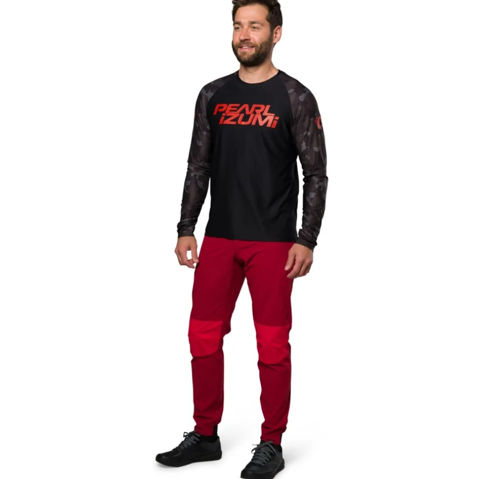 PEARL iZUMi Elevate Shirt met Lange Mouwen Heren 19122203 - black camo - AAR