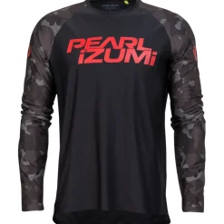 PEARL iZUMi Elevate Shirt met Lange Mouwen Heren 19122203 - black camo - AAR