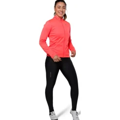 PEARL iZUMi Quest Thermal Shirt dames 11222307 - fiery coral - 5SF
