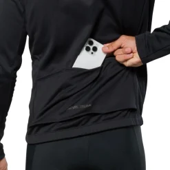 PEARL iZUMi Quest Thermal Shirt met Lange Mouwen Heren 11122305 - zwart - 021