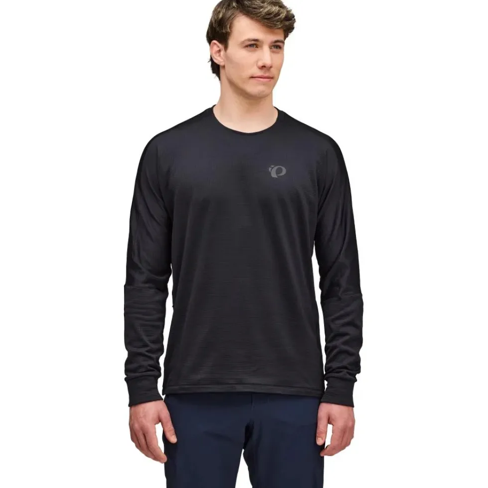 PEARL iZUMi Summit Thermal MTB Fietstrui met lange mouwen Heren 19122503 - zwart - 021