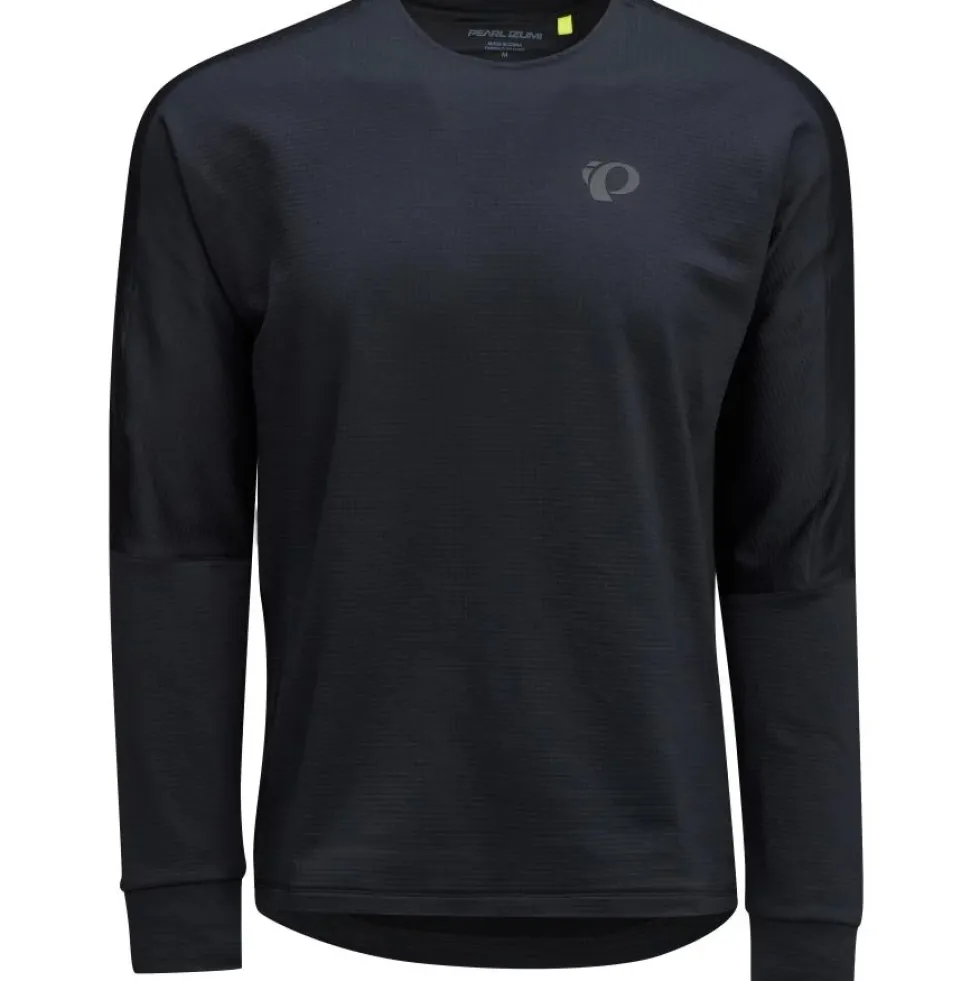 PEARL iZUMi Summit Thermal MTB Fietstrui met lange mouwen Heren 19122503 - zwart - 021