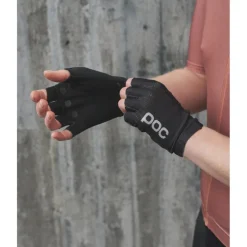 POC Agile Handschoenen met Korte Vingers - 1002 Uranium Black