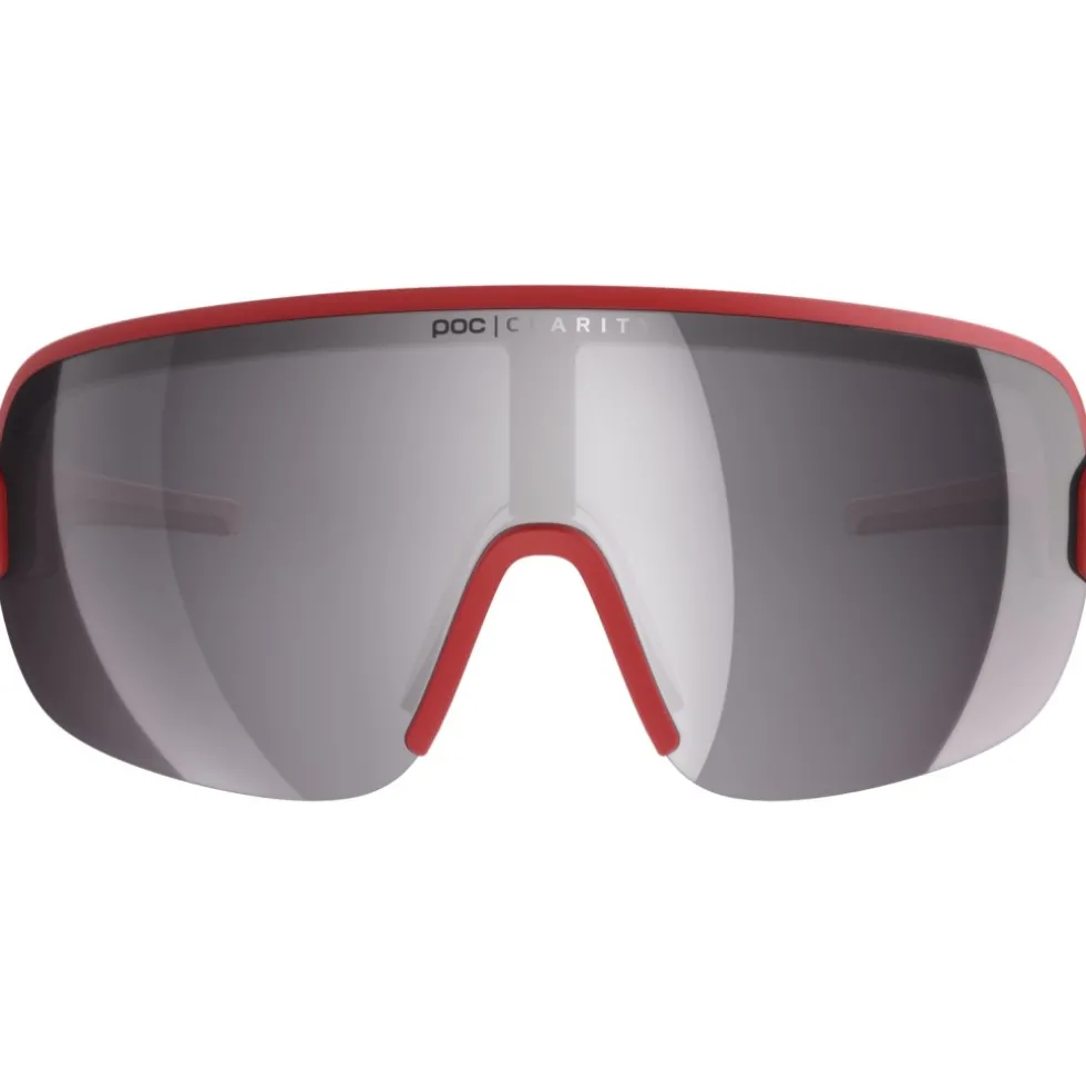 POC Aim Bril - Prismane Red - Clarity Road/Sunny Silver