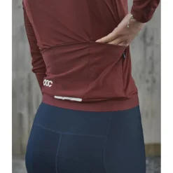 POC Ambient Thermal Fietsshirt Dames - 1133 Garnet Red