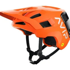 POC Kortal Race MIPS Helm - 8375 Fluorescent Orange AVIP/Uranium Black Matt