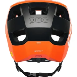 POC Kortal Race MIPS Helm - 8375 Fluorescent Orange AVIP/Uranium Black Matt