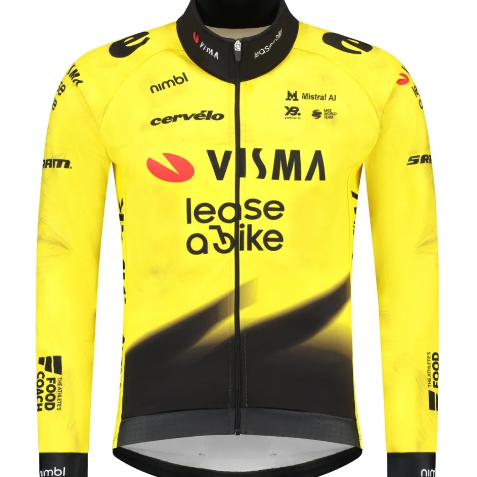 RAPidGEAR Team Visma | Lease a Bike Replica Winterjas heren 2026 - yellow