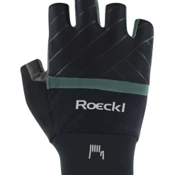 Roeckl Sports Bonau 2 Fietshandschoenen - black/duck green 9040