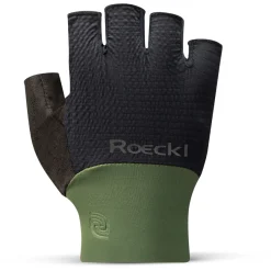 Roeckl Sports Brixen Fahrradhandschuhe - black/pesto 9530