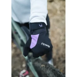 Roeckl Sports Reichenthal 2 Fietshandschoenen Kinderen - black/soft purple 9305