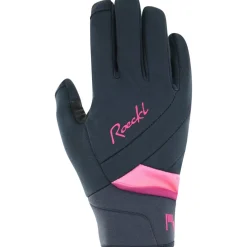 Roeckl Sports Waldau 2 Fietshandschoenen Damen - black/bubblegum 9304