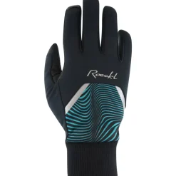 Roeckl Sports Wirsberg Fietshandschoenen Dames - black/lapis 9520