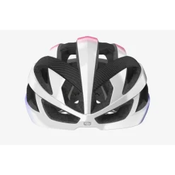 Rudy Project Rebel Helm - Pearl Metal/Pink/Cyber Blue - Shiny