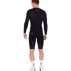 Santini Adapt Shell Fietsshort met Bretels Heren SP1071GITADAPTSHEL - zwart NE