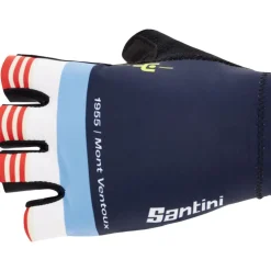Santini Maillot Jaune M.Ventoux Handschoenen met Korte Vingers - Tour de France邃