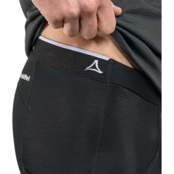 Schöffel Skin Warm 4h Binnenbroek Heren - zwart 9990