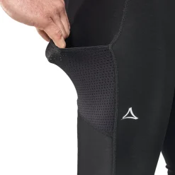 Schöffel Skin Warm 4h Binnenbroek Heren - zwart 9990