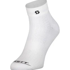 SCOTT Performance Quarter Sokken - white/black