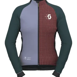SCOTT RC Pro Warm Gore-Tex Windstopper-Remix Jas Dames - aruba green/wood red