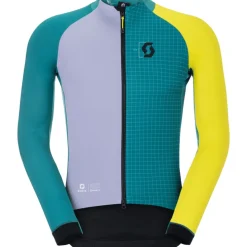 SCOTT RC Pro Warm Gore-Tex Windstopper-Remix Jas Heren - winter green/heather purple