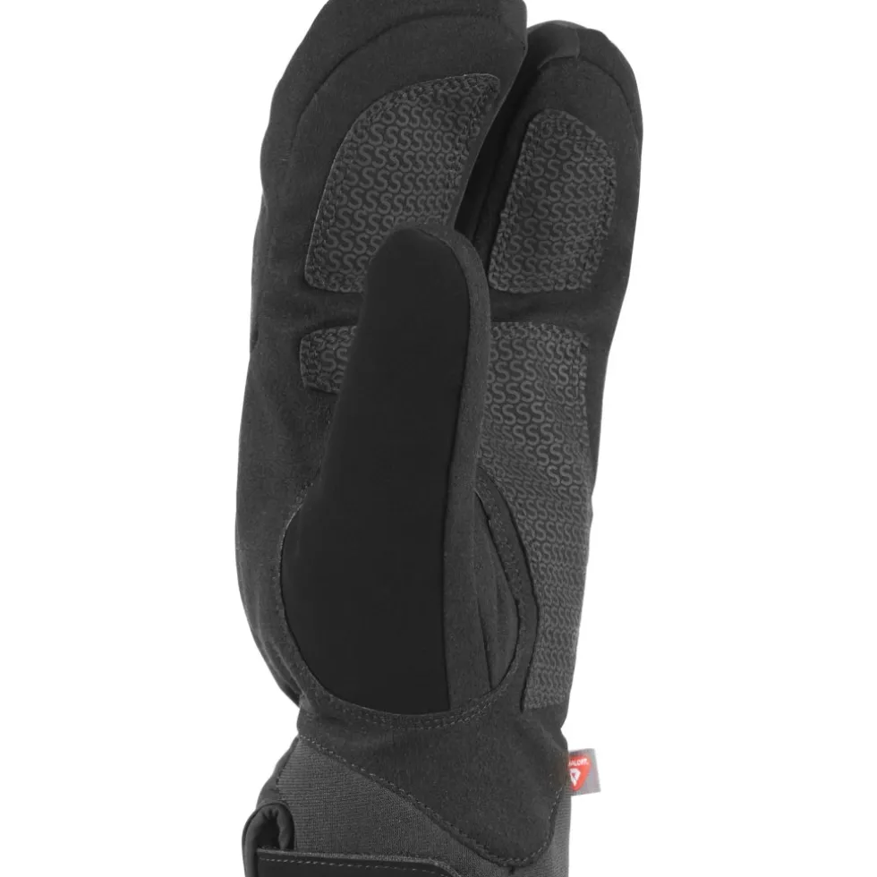 SealSkinz Barwick Waterdichte Extreme Koude Weer Cyclus Gespleten Vinger Handschoenen - Zwart
