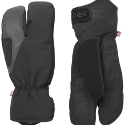 SealSkinz Barwick Waterdichte Extreme Koude Weer Cyclus Gespleten Vinger Handschoenen - Zwart