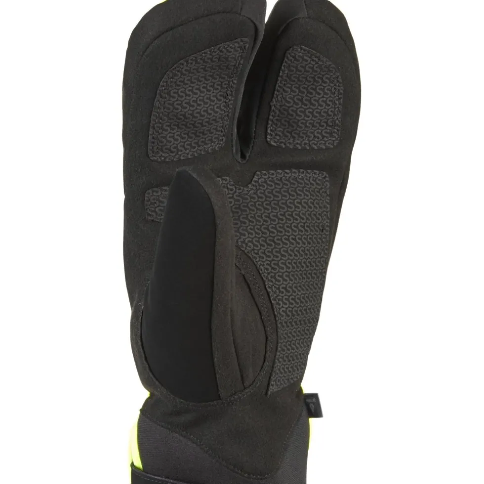 SealSkinz Barwick Waterdichte Extreme Koude Weer Cyclus Gespleten Vinger Handschoenen - Neon Yellow