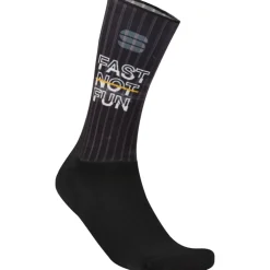 Sportful Fast Not Fun Fietssokken Unisex - 002 zwart