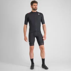 Sportful Fiandre Light Jas met Korte Mouwen Heren - 002 Zwart
