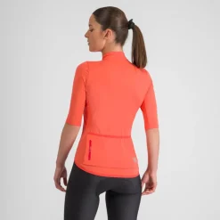 Sportful Fiandre Light Jas met Korte Mouwen Dames - 117 Pompelmo