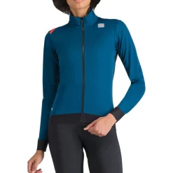 Sportful Fiandre Medium Jas Dames - 415 Teal Blu
